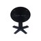 International Concepts 42 in. Solid Wood Round Dual Drop Leaf Dining Pedestal Table - 36.3 in.High in Black K46-42DPT-23B-36 - alternate 2